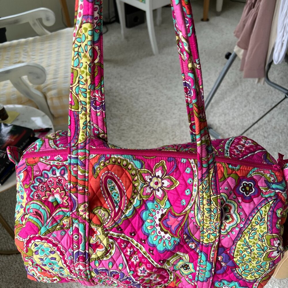 Vera Bradley  Original duffle bag Pink Swirls